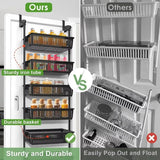 Over-the-Door Pantry Organizer – 6 Tier Baskets | KitchenKlout