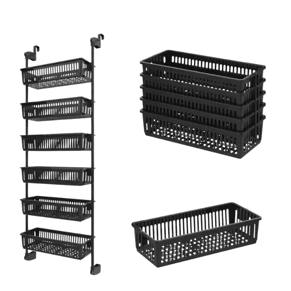 Over-the-Door Pantry Organizer – 6 Tier Baskets | KitchenKlout