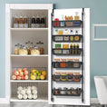 Over - the - Door Pantry Organizer with 6 - Tier Adjustable Baskets - Heavy - Duty Metal Wall Mount - KitchenKlout