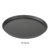 Pizza Pan | 9", 10", 11" Professional Carbon Steel Baking Pans | KitchenKlout Bakeware