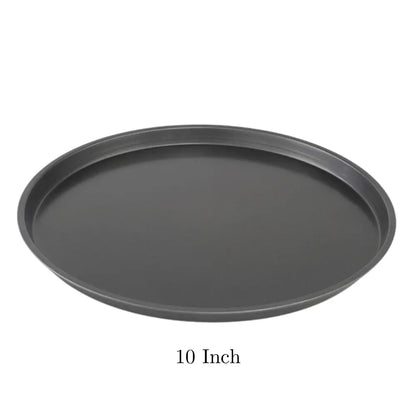 Pizza Pan | 9", 10", 11" Professional Carbon Steel Baking Pans | KitchenKlout Bakeware