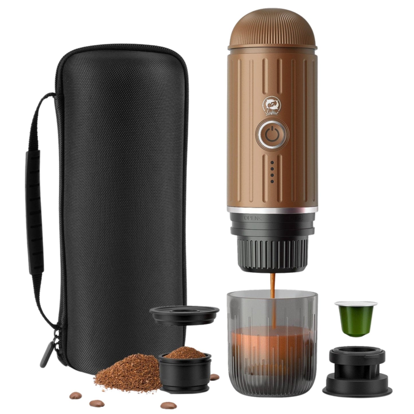 Portable Espresso Machine for Coffee on the go - KitchenKlout