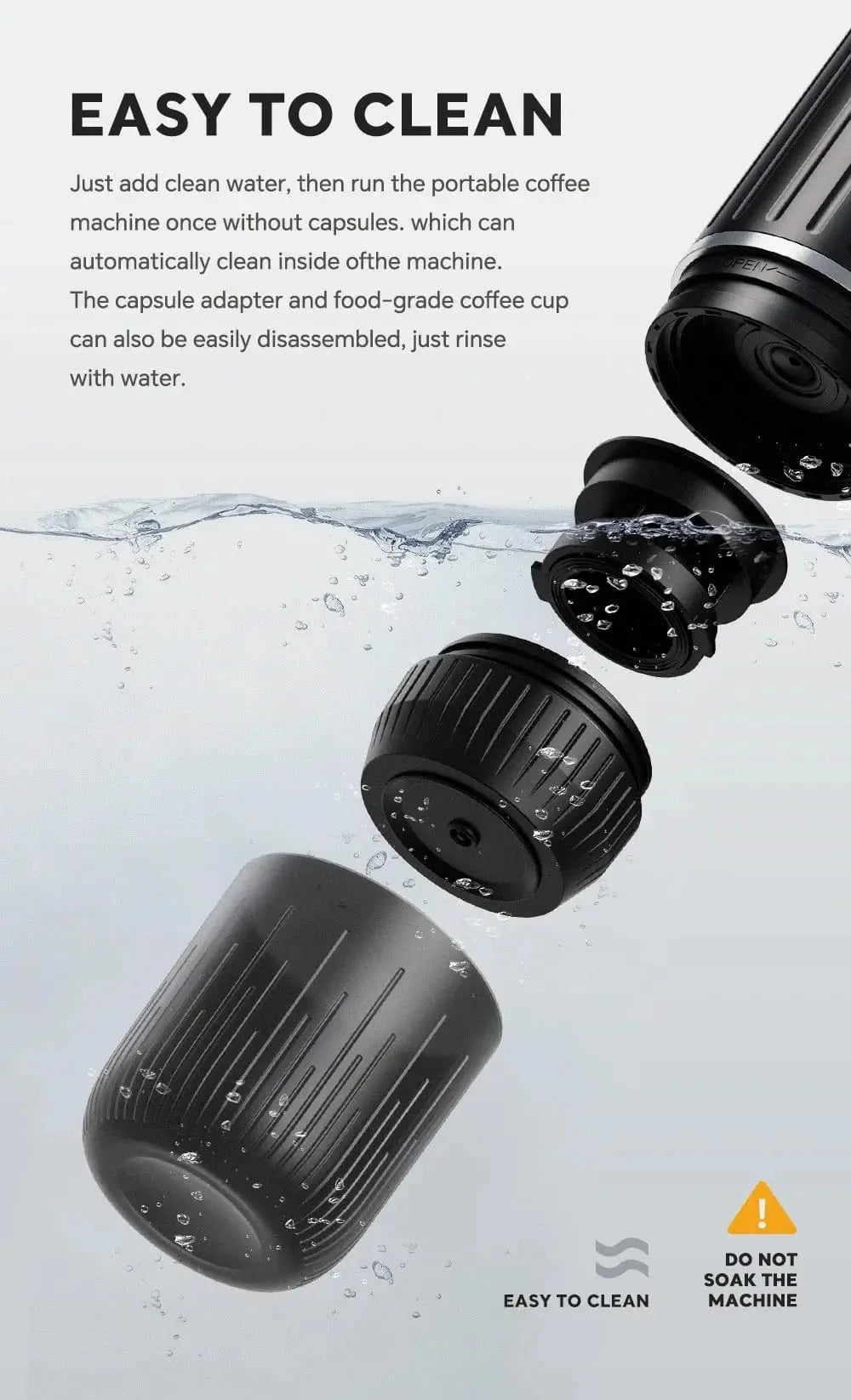 Portable Espresso Machine for Coffee on the go - KitchenKlout