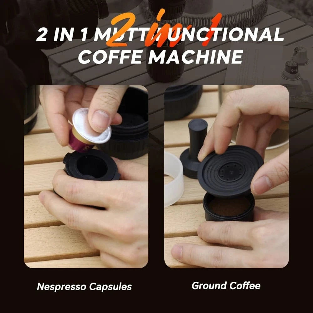 Portable Espresso Machine for Coffee on the go - KitchenKlout