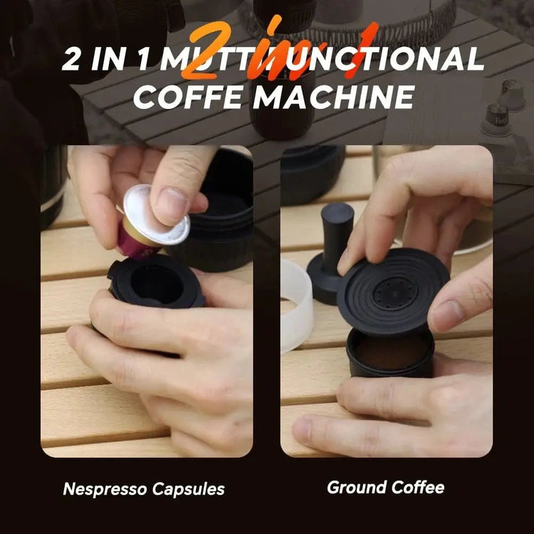 Portable Espresso Machine for Coffee on the go - KitchenKlout
