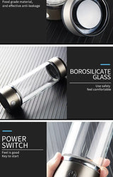 Portable Hydrogen Water Generator Cup – USB Rechargeable