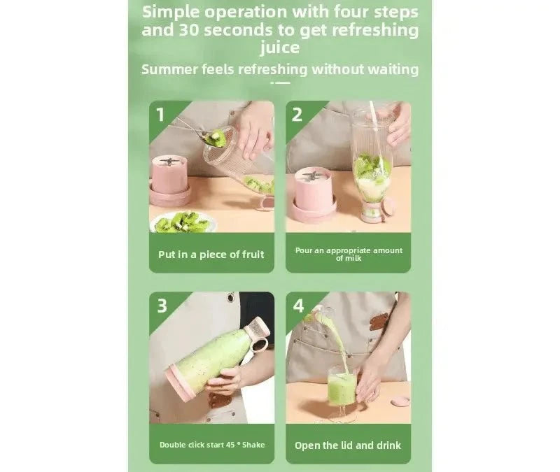 Portable Juice Blender – USB Fresh juice on the go | KitchenKlout