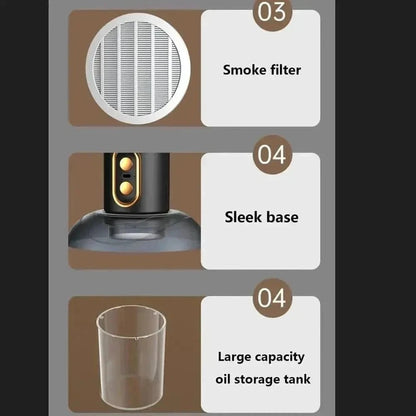 Portable Range Hood – 2-Speed Fan with air purifier | KitchenKlout