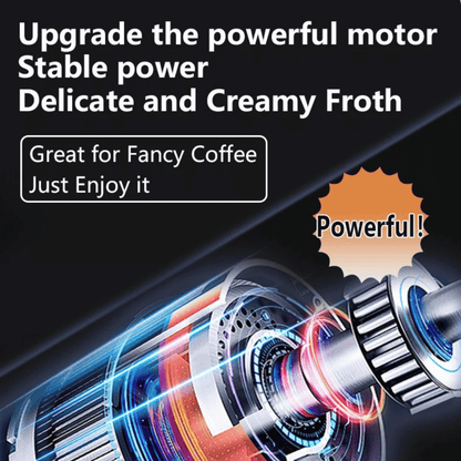 Premium Handheld Milk Frother - 3 Speed USB Recharge | KitchenKlout Kitchen Accessories