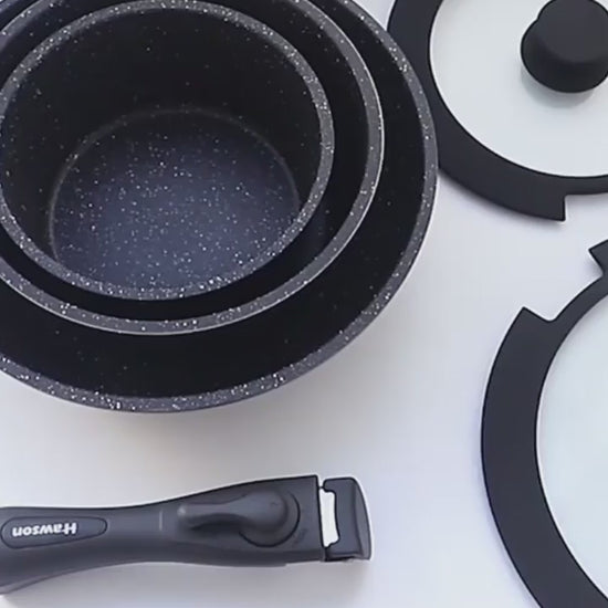 13 piece induction cookware demo