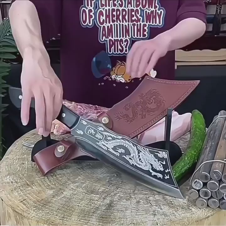video demo of draon slaying knife