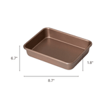Professional Baking Tray Set - 6 Sizes | Deep & Shallow Rectangular Pans | KitchenKlout Bakeware
