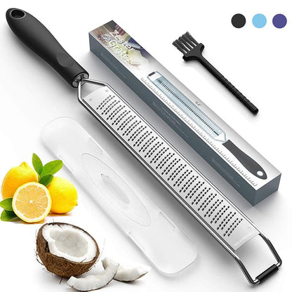 Professional Microplane Zester | Stainless Steel Kitchen Grater Kitchen Accessories