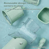 Rotary Cheese Grater - 5 Interchangeable Stainless Steel Blades  