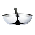 Serenk Modernist Stainless Steel Frying Pan 24 cm - KitchenKlout