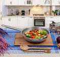 Serenk Modernist Stainless Steel Frying Pan 24 cm - KitchenKlout