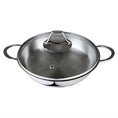 Serenk Modernist Stainless Steel Omelette Pan, 20 cm - KitchenKlout