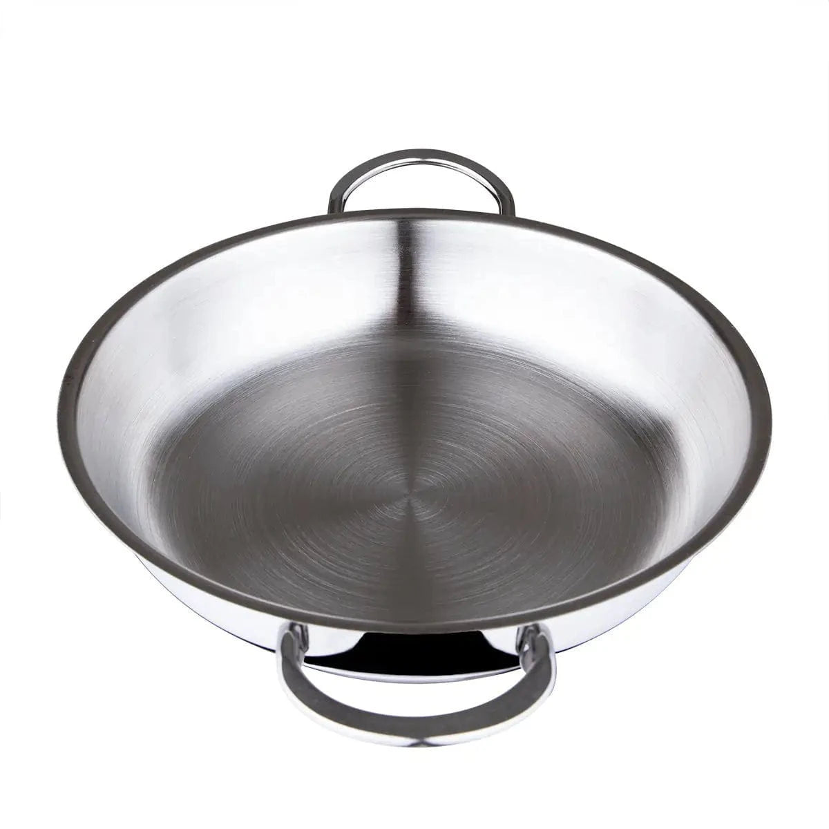 Serenk Modernist Stainless Steel Omelette Pan, 20 cm - KitchenKlout