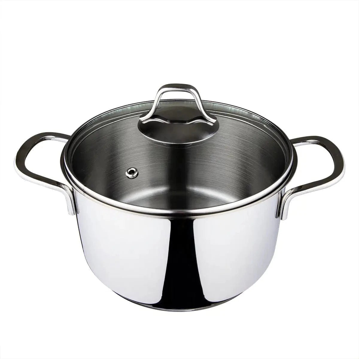 Serenk Modernist Stainless Steel Stock Pot, 20 cm - KitchenKlout