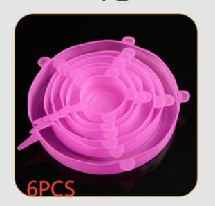 Silicone Freshness Bowl Covers - Universal Food Saver Kitchen Gadgets > Food Storage