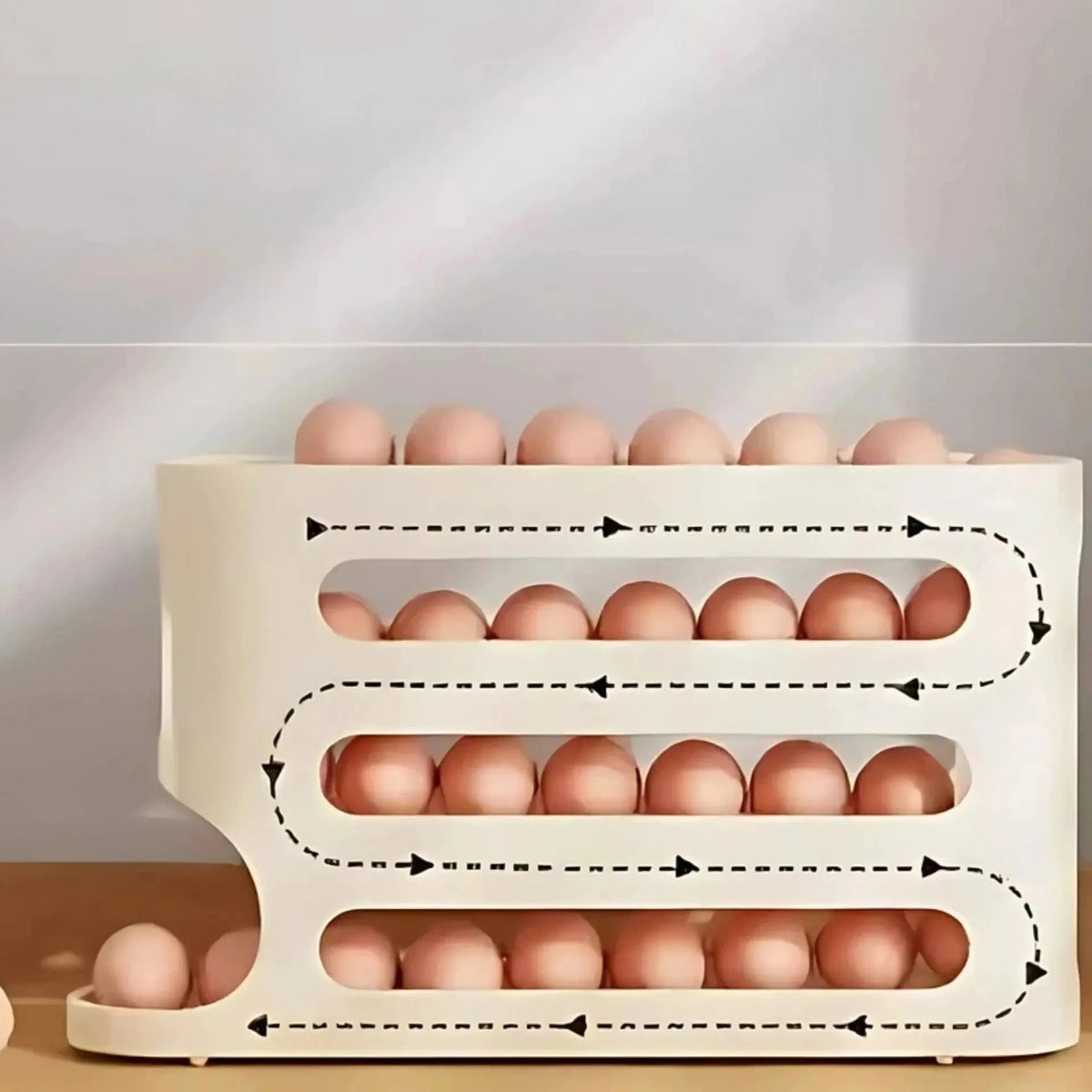 30-Egg Rolling Storage Box