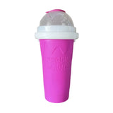 Slushie Maker Cup - Silicone Portable Smoothie Squeeze Cup