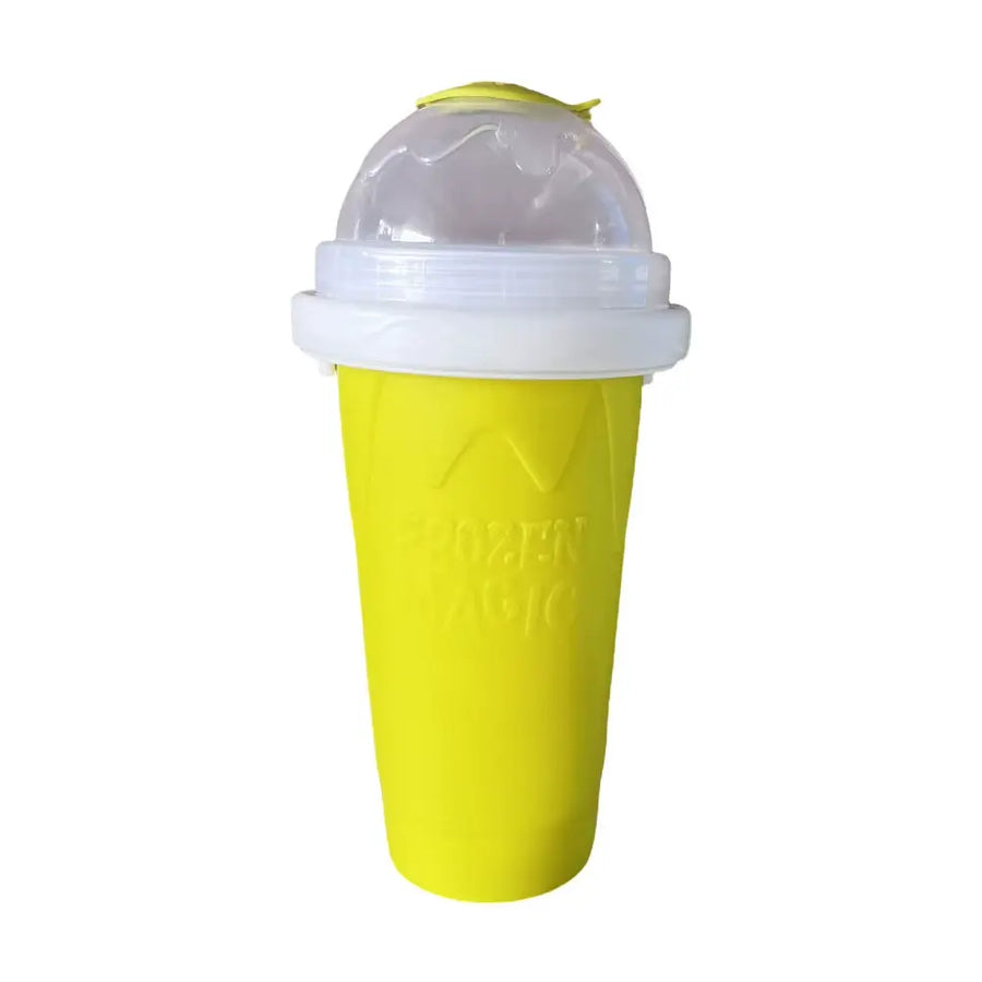 Slushie Maker Cup - Silicone Portable Smoothie Squeeze Cup