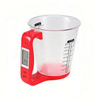 Smart - Cup, Measuring Scale, Kitchen Weigh device with LCD, Temperature & Weight Measuring gadget - KitchenKlout