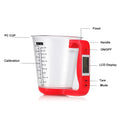Smart - Cup, Measuring Scale, Kitchen Weigh device with LCD, Temperature & Weight Measuring gadget - KitchenKlout