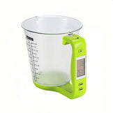 Smart - Cup, Measuring Scale, Kitchen Weigh device with LCD, Temperature & Weight Measuring gadget - KitchenKlout