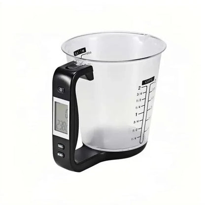 Smart Cup Measuring Scale – LCD, measure temp and vol | KitchenKlout