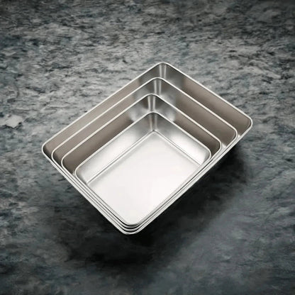 Stainless Steel Baking Pan - Durable Nonstick Design | KitchenKlout