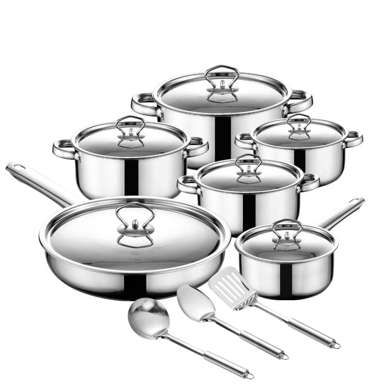 Stainless Steel Cookware Set Thick Kitchen Utensils Kitchen Accessories