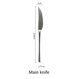 Stainless Steel Cutlery Set Kitchen Accessories