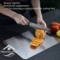 Stainless Steel Cutting Board Home Kitchen Rectangular Chopping Board Kneading Dough Cutting Dough and Fruit Vegetable Meat Tool - KitchenKlout