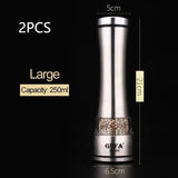 Stainless Steel Salt & Pepper Mill - chef's precision | KitchenKlout
