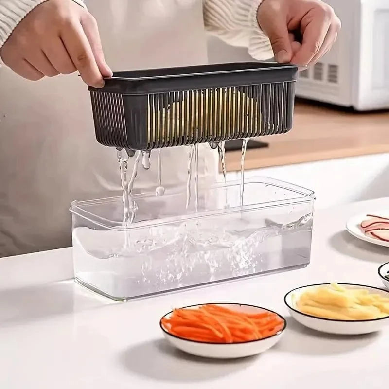 Stainless steel vegetable slicer - make meal prep fun | KitchenKlout