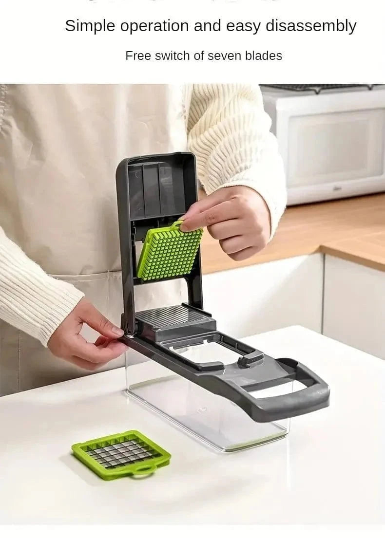 Stainless steel vegetable slicer - make meal prep fun | KitchenKlout