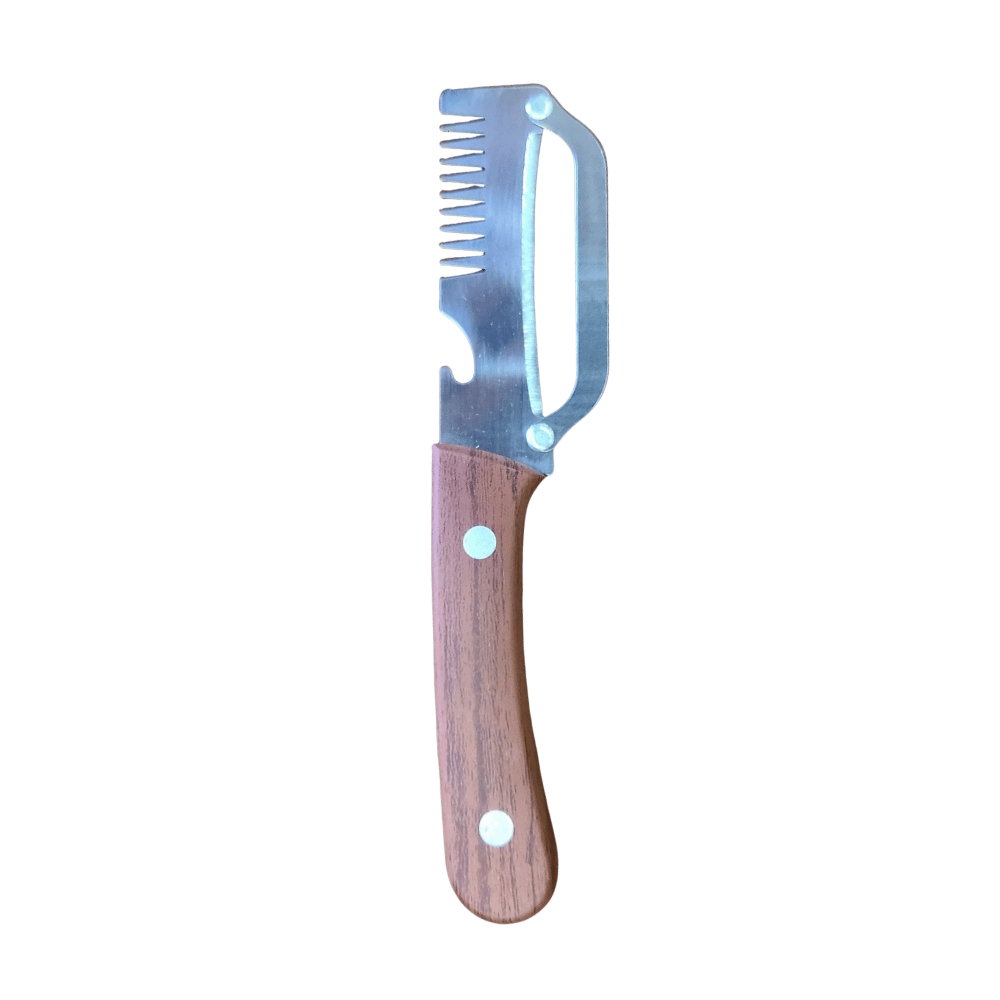 Stainless Steel Wooden Handle Multifunctional Kitchen Peeler Kitchen Tools