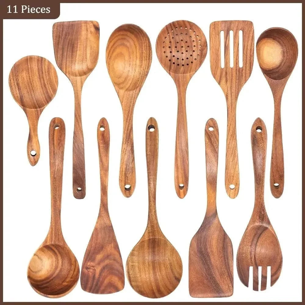 Teak Wood Kitchen Set - handmade quality | KitchenKlout