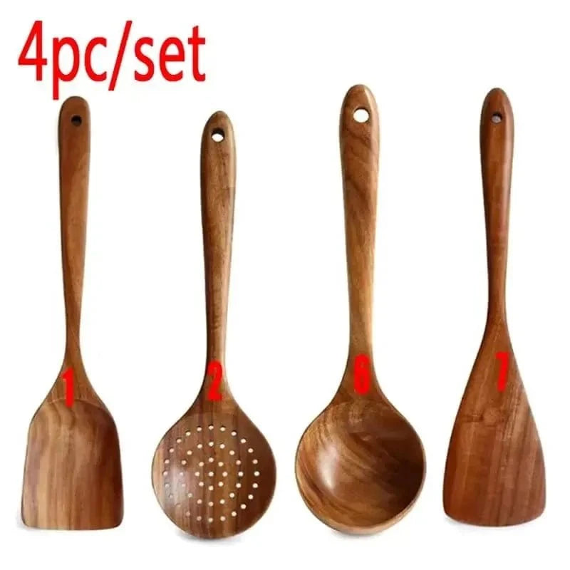 Teak Wood Kitchen Set - handmade quality | KitchenKlout