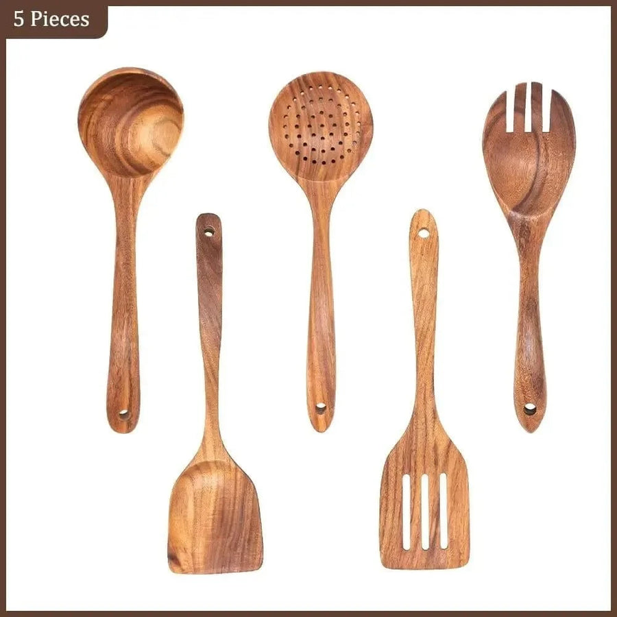 Teak Wood Kitchen Set - handmade quality | KitchenKlout