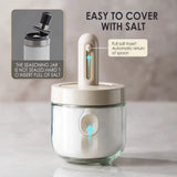 Telescopic Spoon Spice Seasoning Glass Container Jar