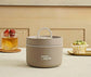 Thermal Bento Box, Insulated Lunch Container Box 304 Stainless Steel Sealed Multifunction Portable Round with Thermal Bag - KitchenKlout