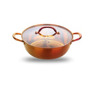 Titanium Plated Stainless Steel Dual Section Hot Pot - KitchenKlout