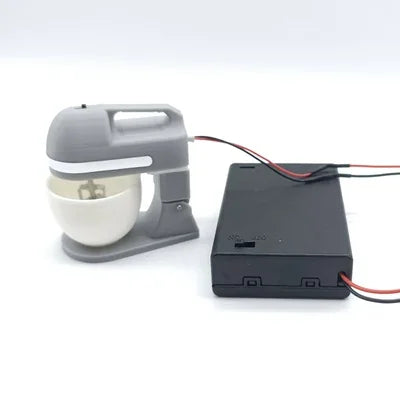 Working Miniature Electric Egg Beater - Functional Tiny Kitchen Appliance