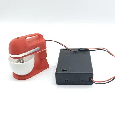 Working Miniature Electric Egg Beater - Functional Tiny Kitchen Appliance