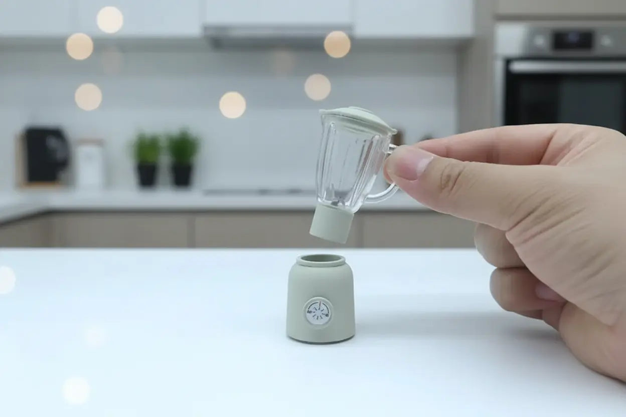 Working Miniature Electric Juicer - Functional Tiny Kitchen Appliance